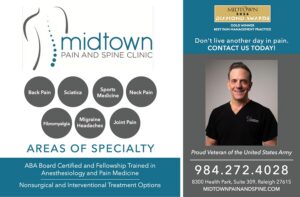 Gold Winner for Best Pain Management Practice in 2026 in Midtown Magazine