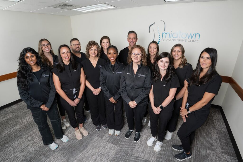 the entire Midtown Pain and Spine team